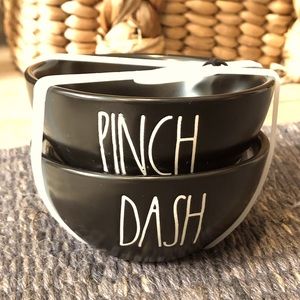 Rae Dunn PINCH and DASH prep bowls